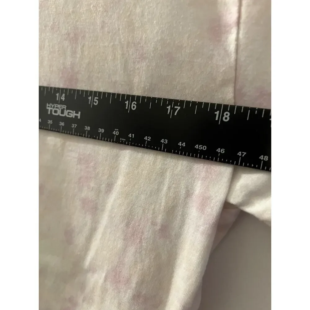 Rae Dunn Cool Mom Pink Tie Dye Graphic Tee Women’s Large Short Sleeve